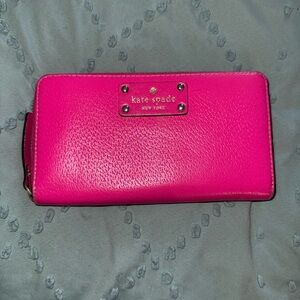 Kate Spade Hot Pink Wallet